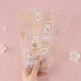 Tsuki ‘Sakura Vintage’ 3D Sticker Set ☾