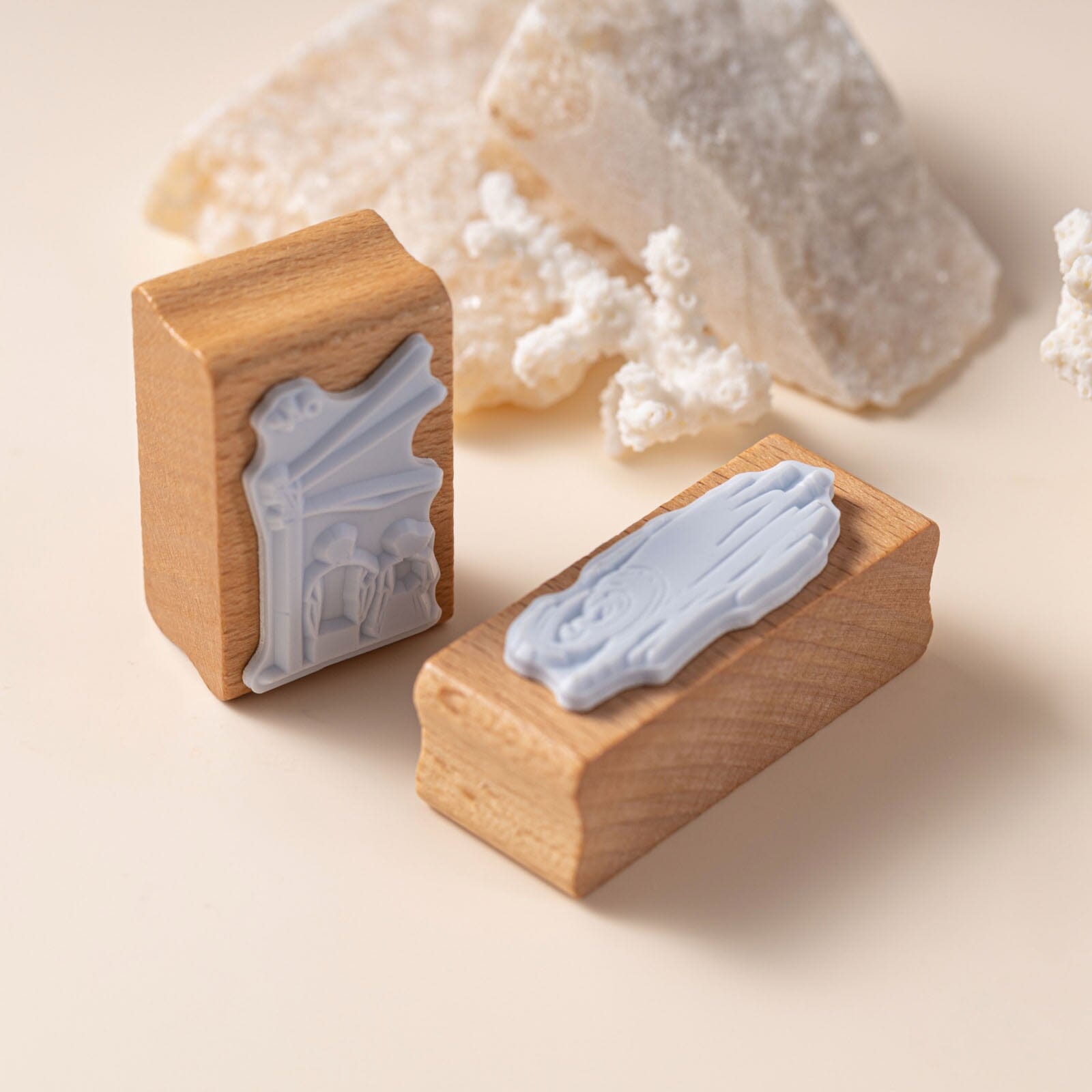Hinoki - ‘Into the Wave’ Wooden Stamps Set