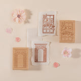 Hinoki - ‘Into the Sky’ Engraved Wooden Stamp Set