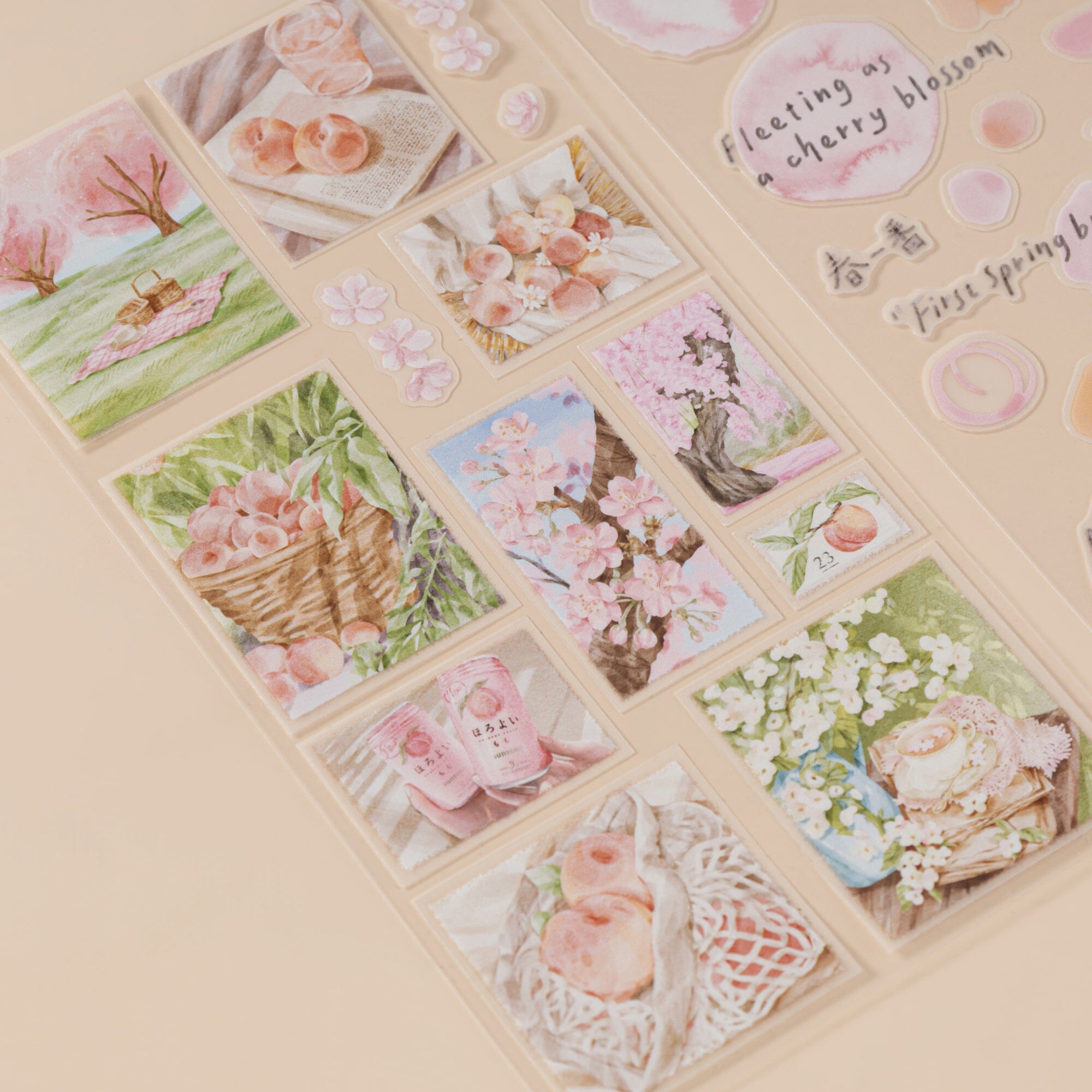 Hinoki - ‘Into the Spring’ Sticker Sheets