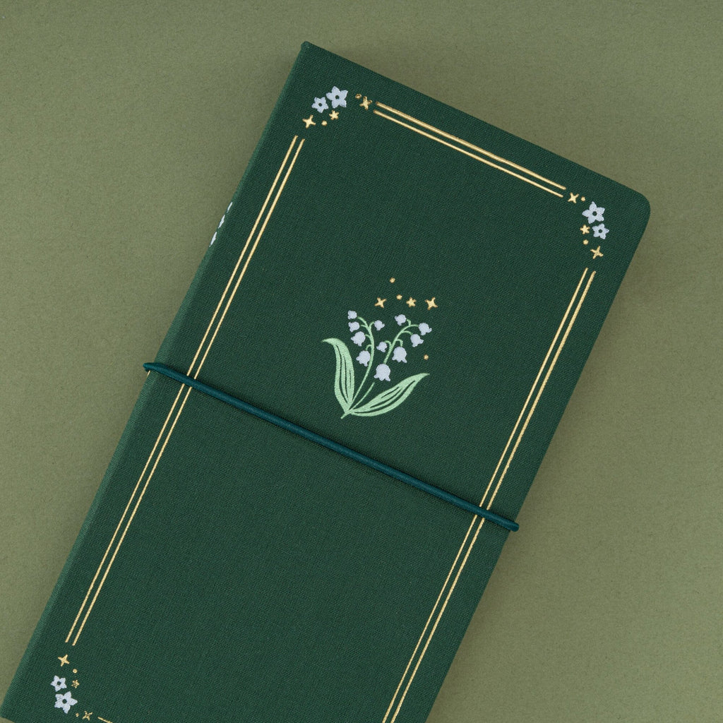Tsuki ‘Soft Lily’ Limited Edition Luxury Travel Notebook ...