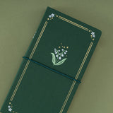 Tsuki ‘Soft Lily’ Limited Edition Luxury Travel Notebook ☾