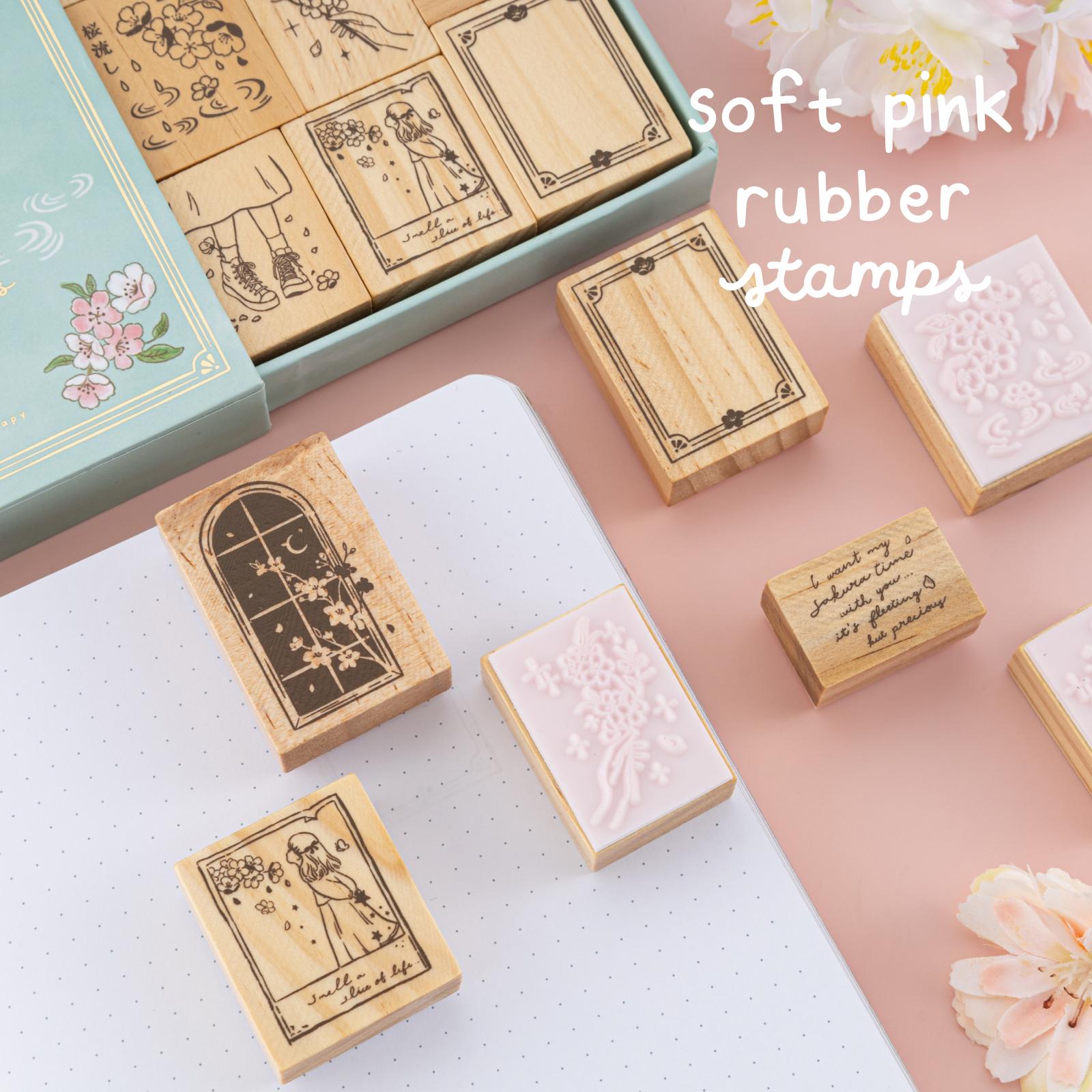 Tsuki ‘Sakura Days’ Bullet Journal Stamp Set ☾