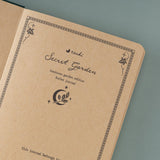 Tsuki ‘Luminous Garden’ Limited Edition Kraft Paper Bullet Journal in A5 ☾