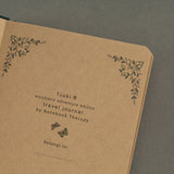 Tsuki ‘Woodland Adventure’ Kraft Travel Notebook ☾