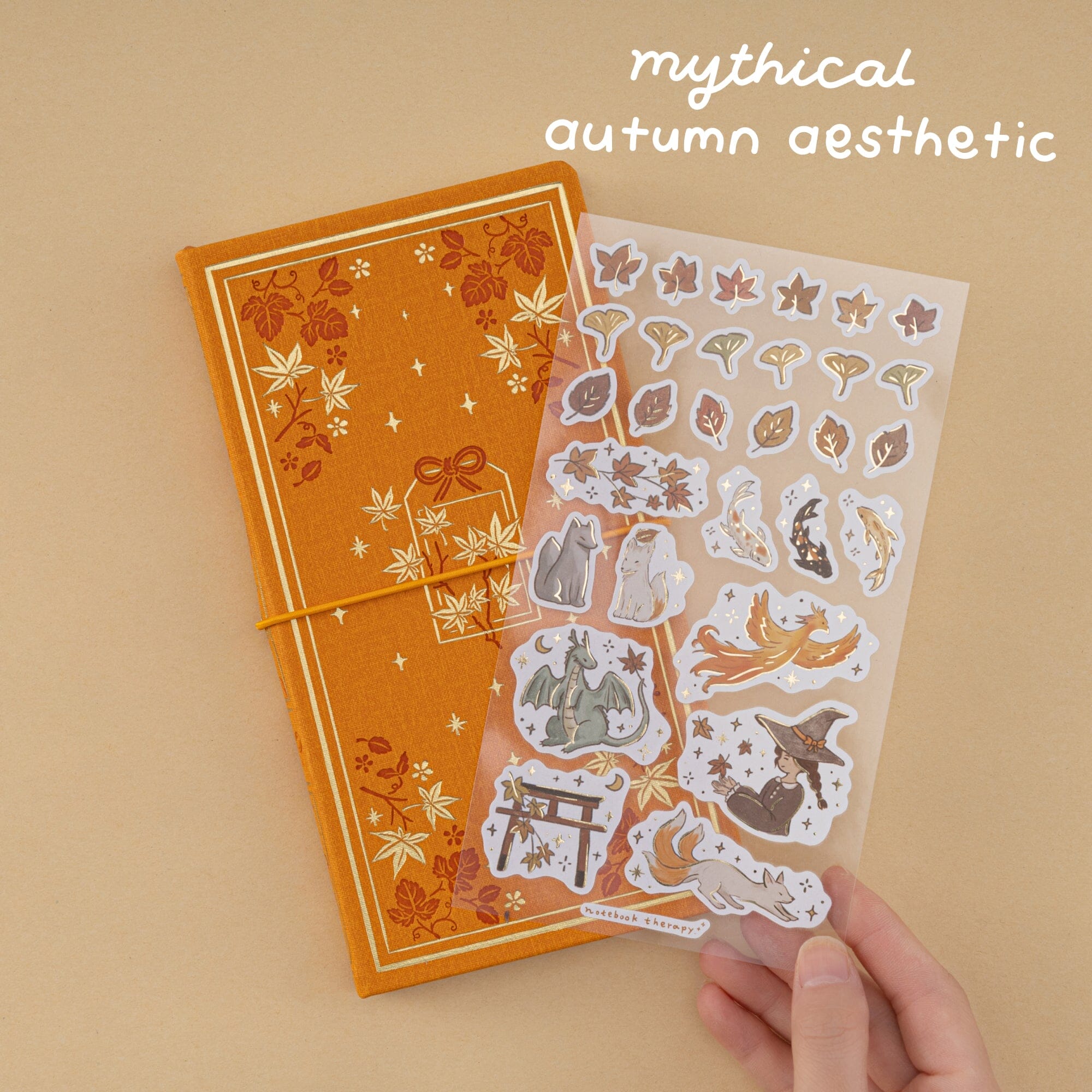 Tsuki ‘Mythical Autumn in Japan’ Travel Notebook Gift Set ☾
