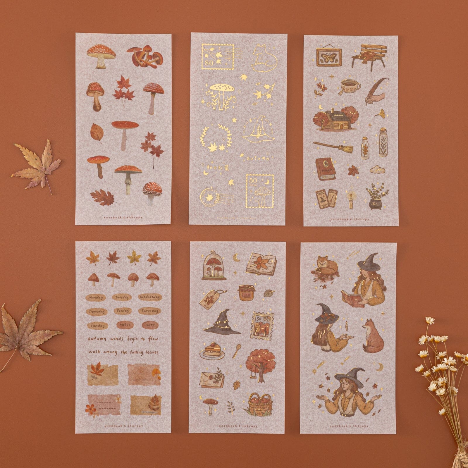 Tsuki ‘Four Seasons: Autumn’ Sticker Set ☾