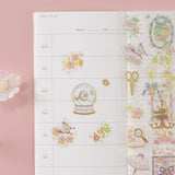 Tsuki ‘Sakura Vintage’ 3D Sticker Set ☾