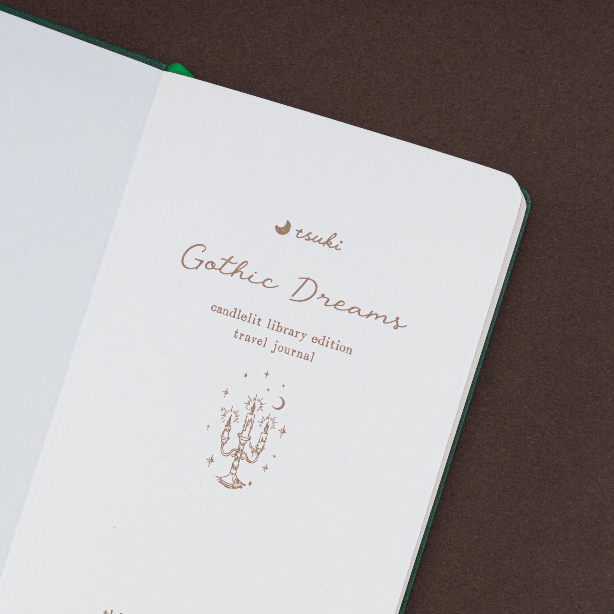 Tsuki ‘Candlelit Library’ Travel Notebook ☾