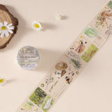 Hinoki - ‘Into the Meadow’ PET Decorative Tape - Meadow Picnic