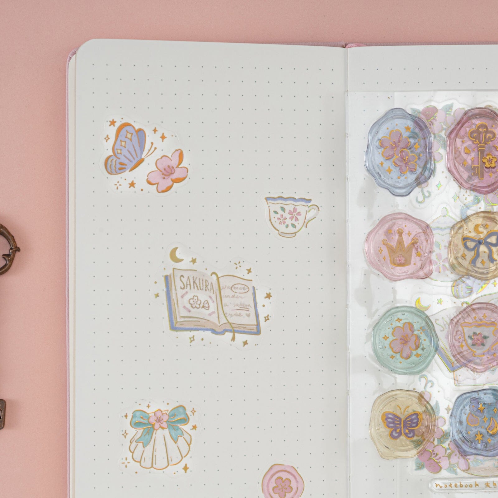 Tsuki ‘Sakura Story’ 3D Sticker Set ☾