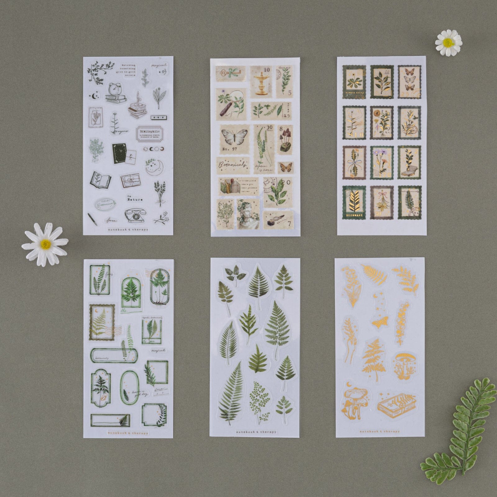 Tsuki ‘Whimsical Botanics’ Sticker Set ☾