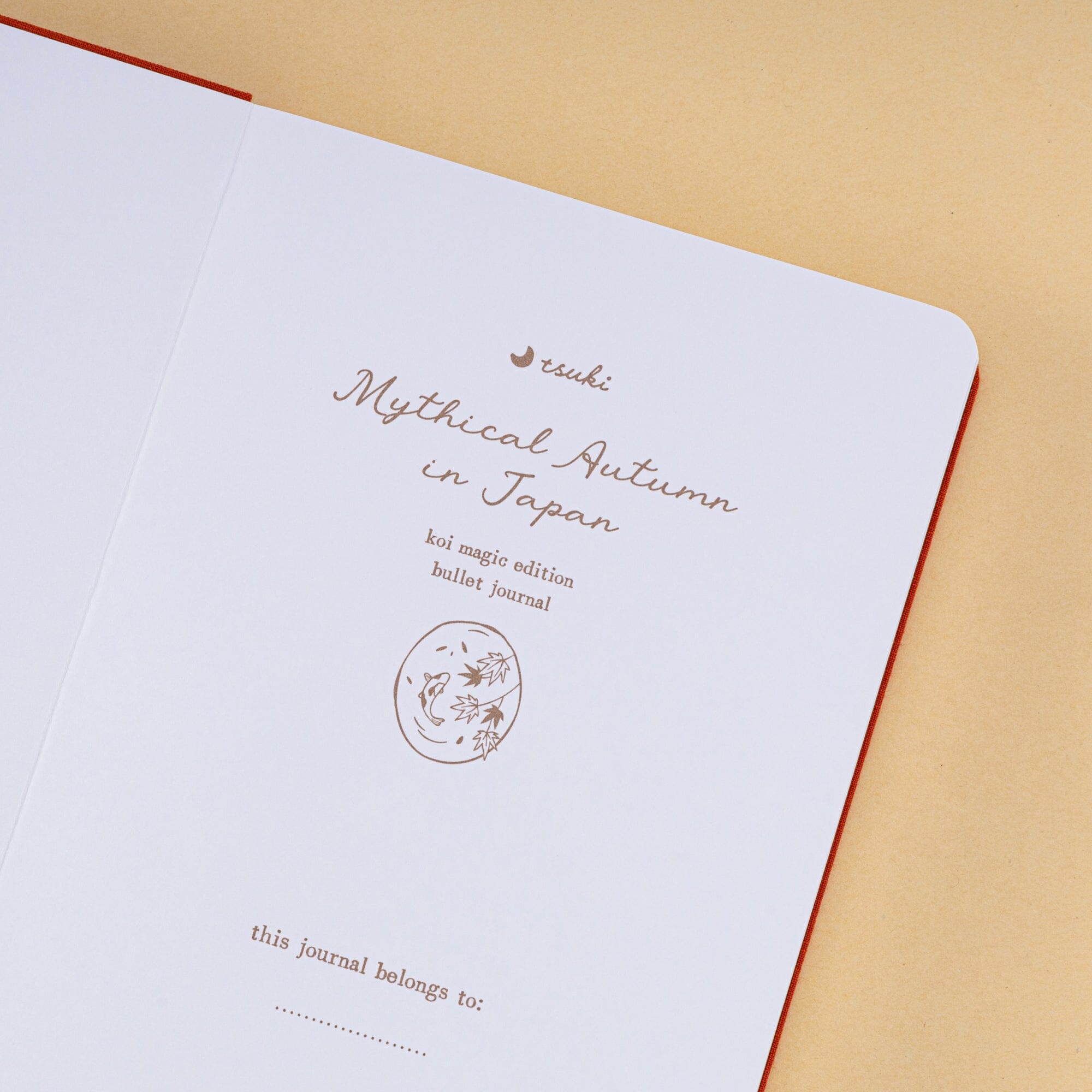 Tsuki ‘Koi Magic’ Limited Edition A5 Bullet Journal ☾