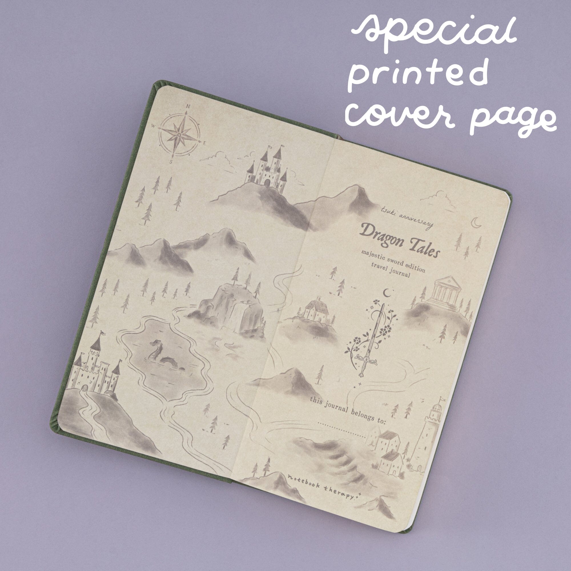 Tsuki ‘Majestic Sword’ Travel Notebook ☾