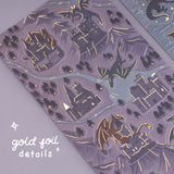 Tsuki ‘Dragon Tales’ 3D Foil Sticker Set ☾
