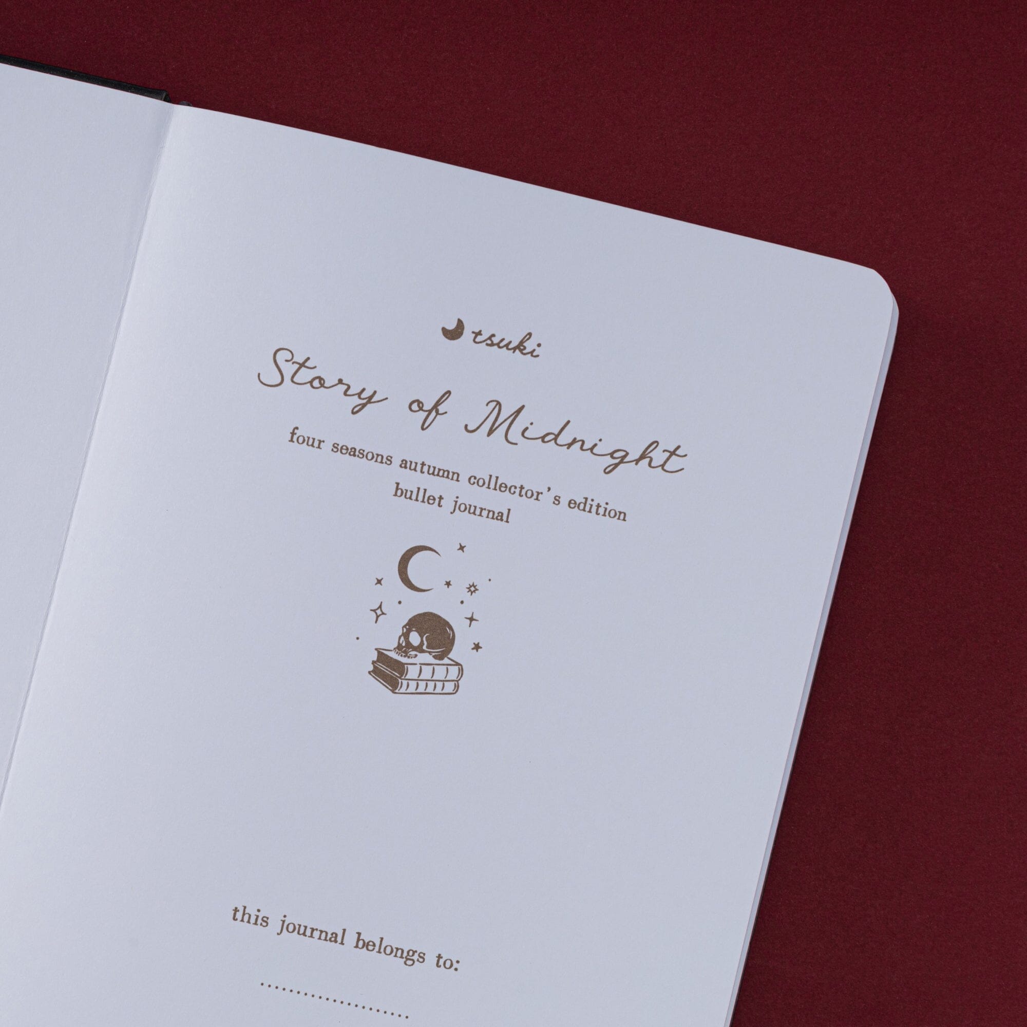 Tsuki ‘Story of Midnight’ Collector’s Edition Luxury Bullet Journal ☾