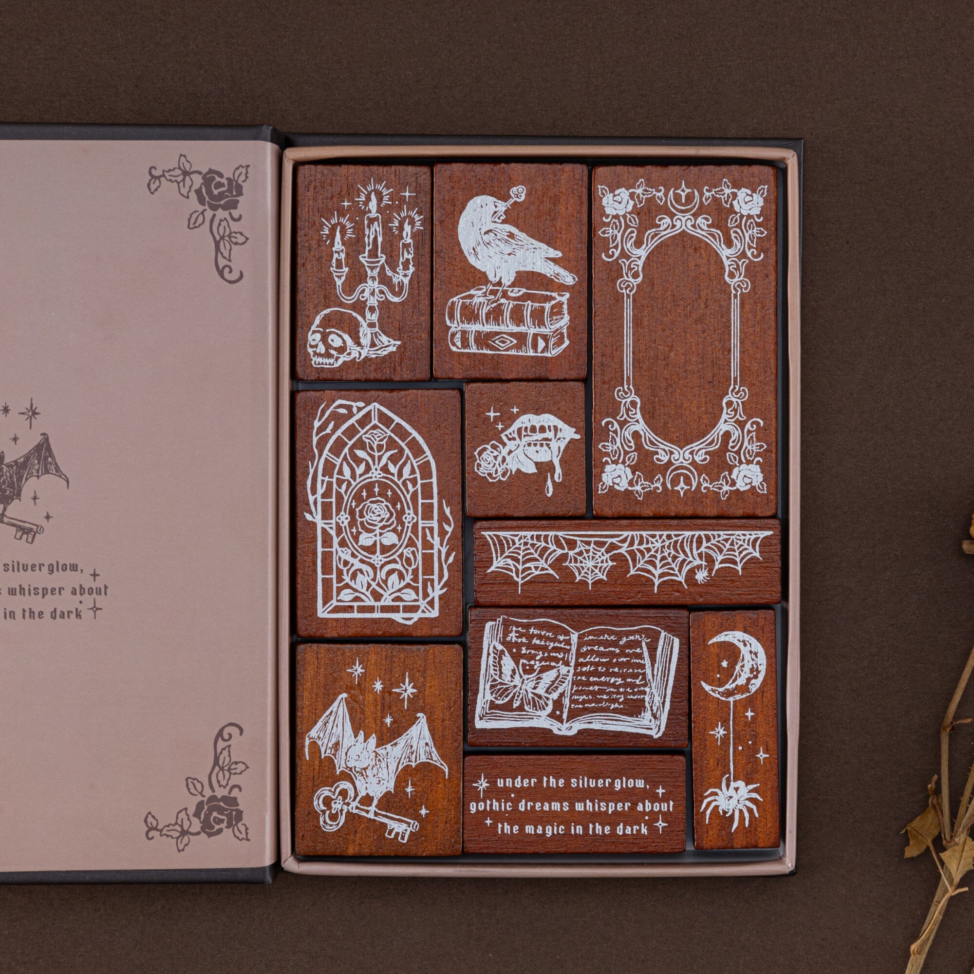 Tsuki ‘Gothic Dreams’ Bullet Journal Stamp Set ☾