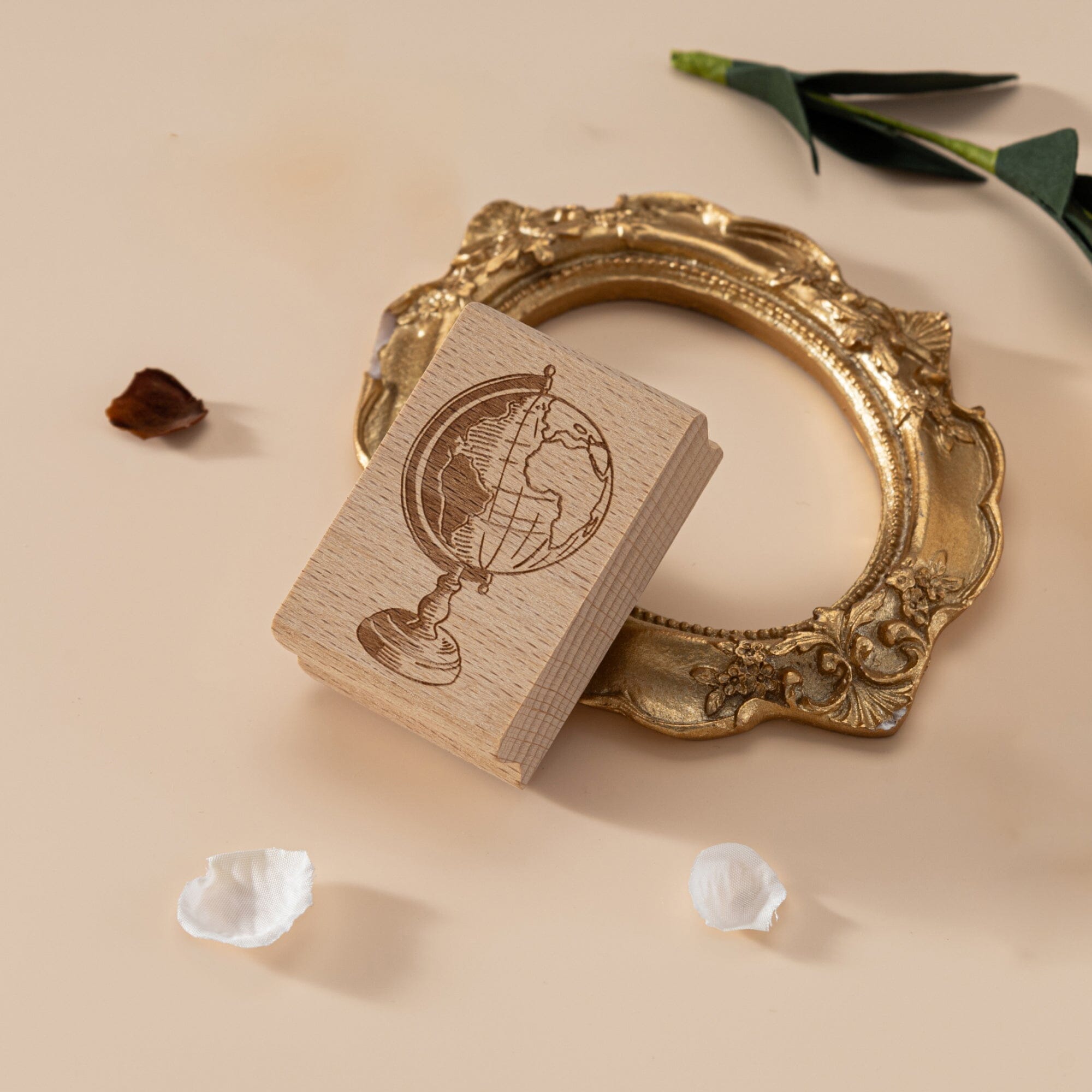 Hinoki - ‘Into the Archive’ Engraved Wooden Stamp Set
