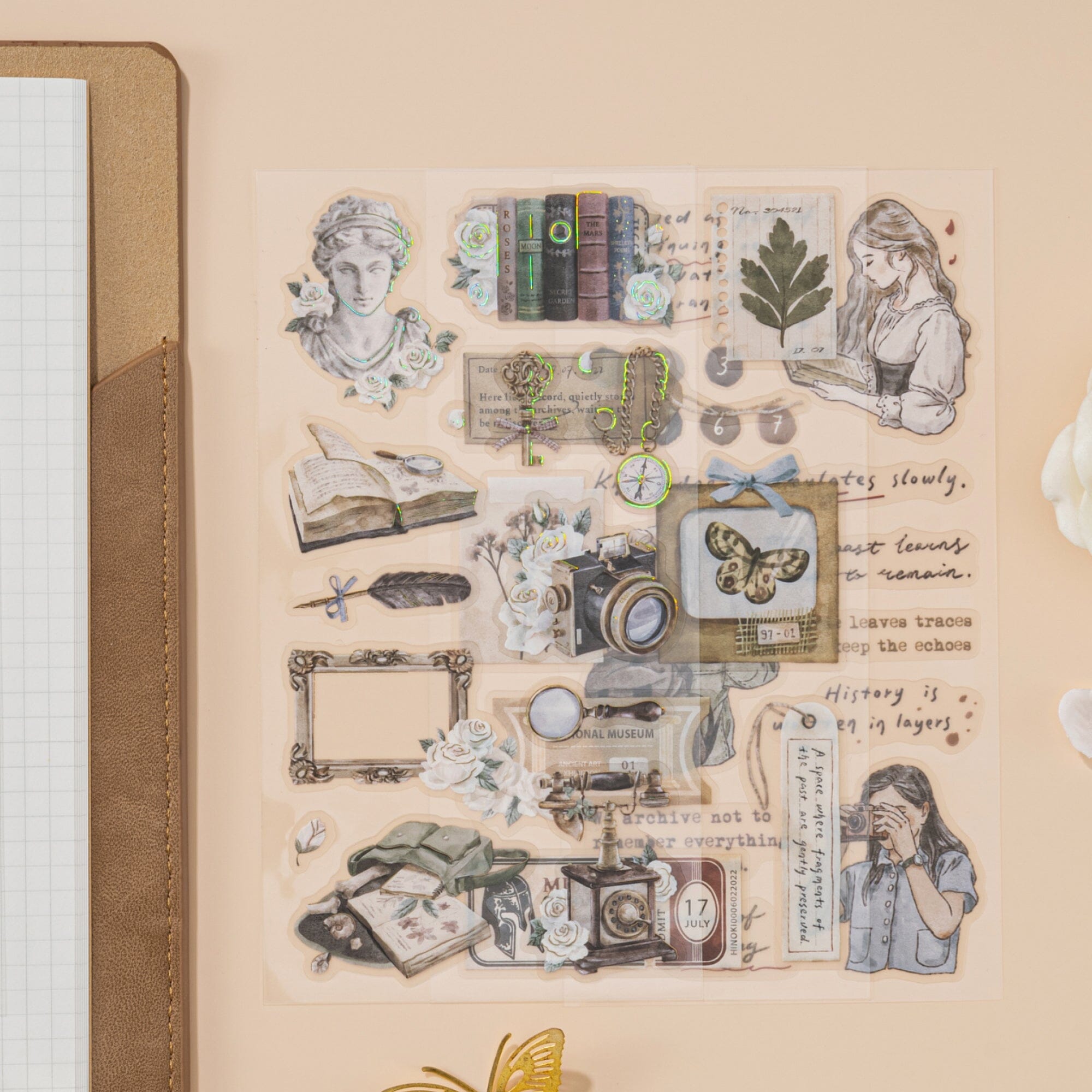 Hinoki - ‘Into the Archive’ Sticker Sheets