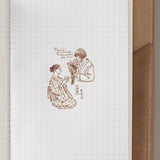 Hinoki - ‘Into the Tea Room’ Print-On Sticker Set