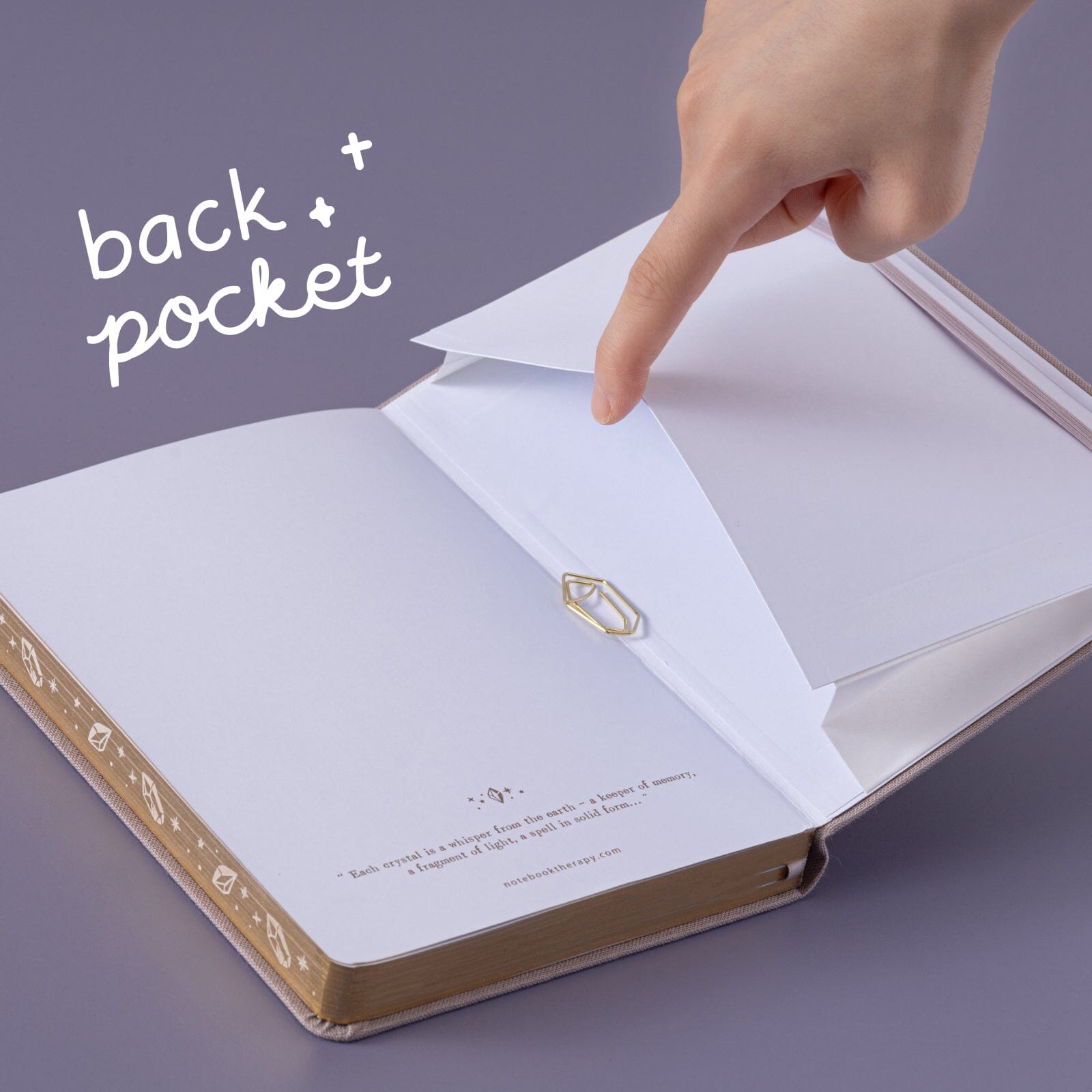 Tsuki ‘Crystal Magic’ Limited Edition Luxury Bullet Journal ☾