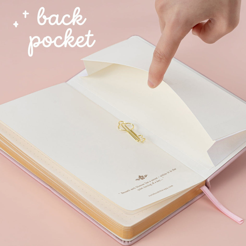 Tsuki ‘Sakura Secret’ Travel Notebook ☾ – NotebookTherapy