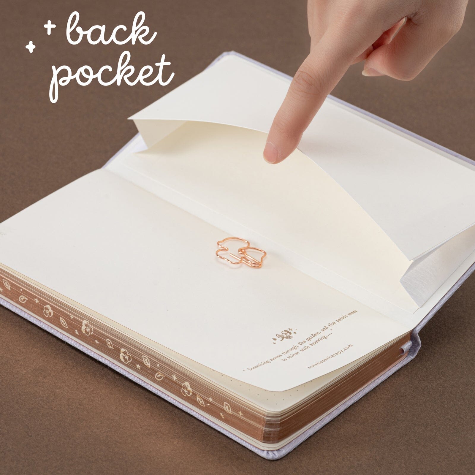 Tsuki ‘Neko Pansy’ Limited Edition Luxury Travel Notebook ☾