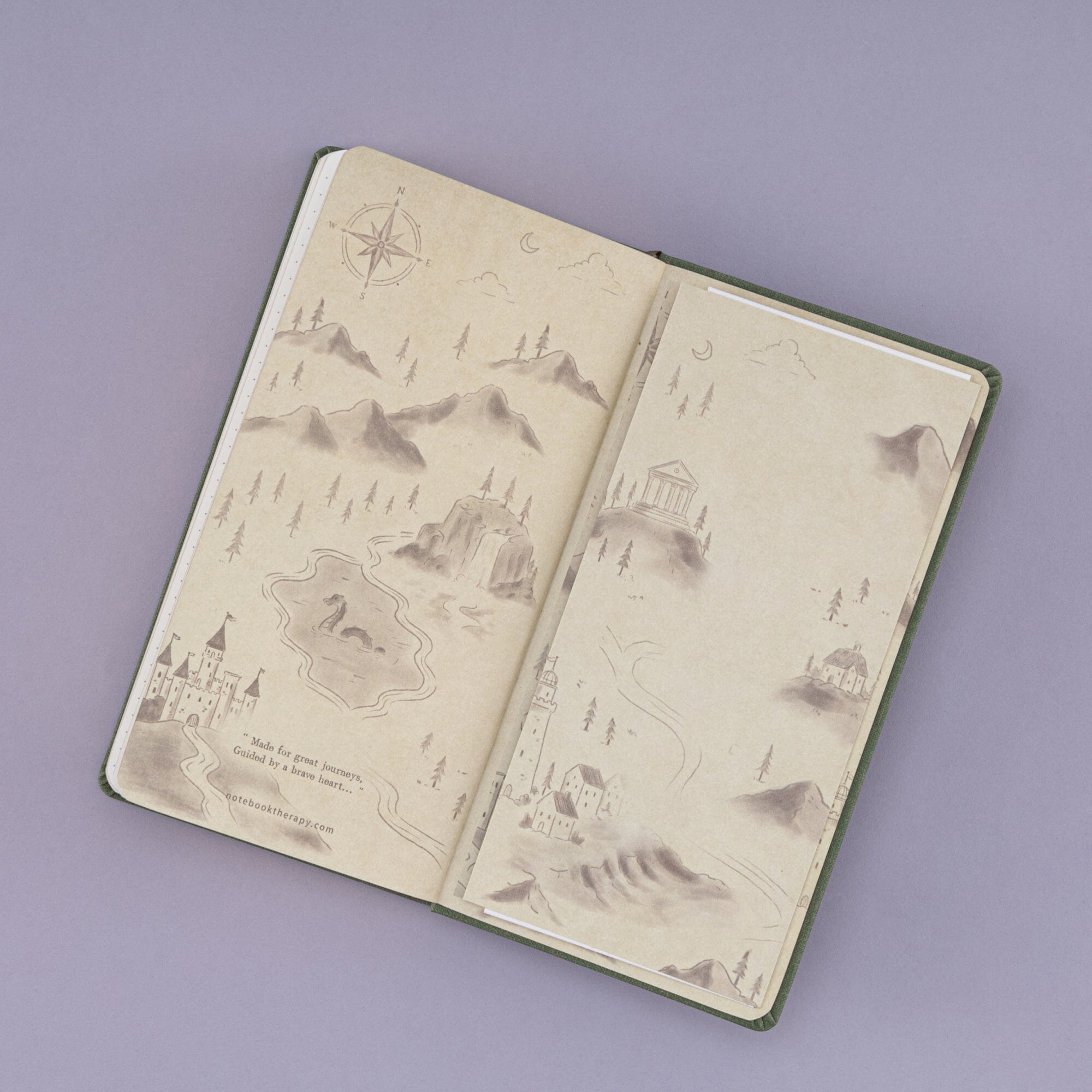 Tsuki ‘Majestic Sword’ Travel Notebook ☾