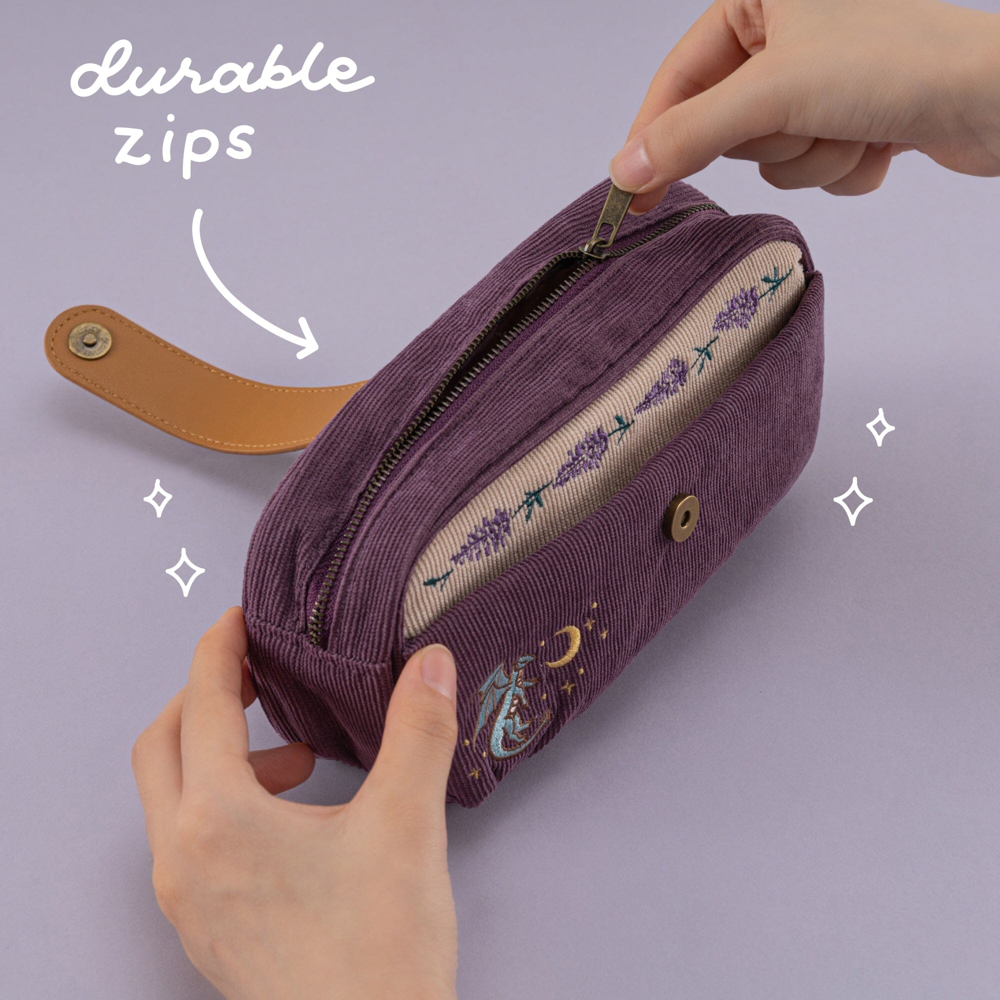 Tsuki ‘Dragon Tales’ Pen Pouch ☾