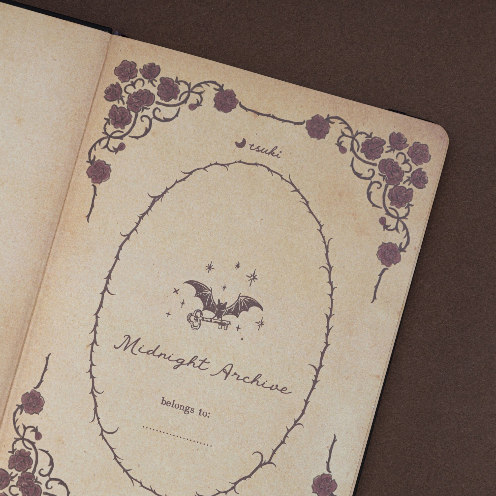 Tsuki ‘Midnight Archive’ Collector's Edition 2027 Moon Planner Bullet Journal ☾