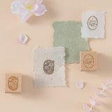 Hinoki - ‘Into the Spring’ Engraved Wooden Stamp Set