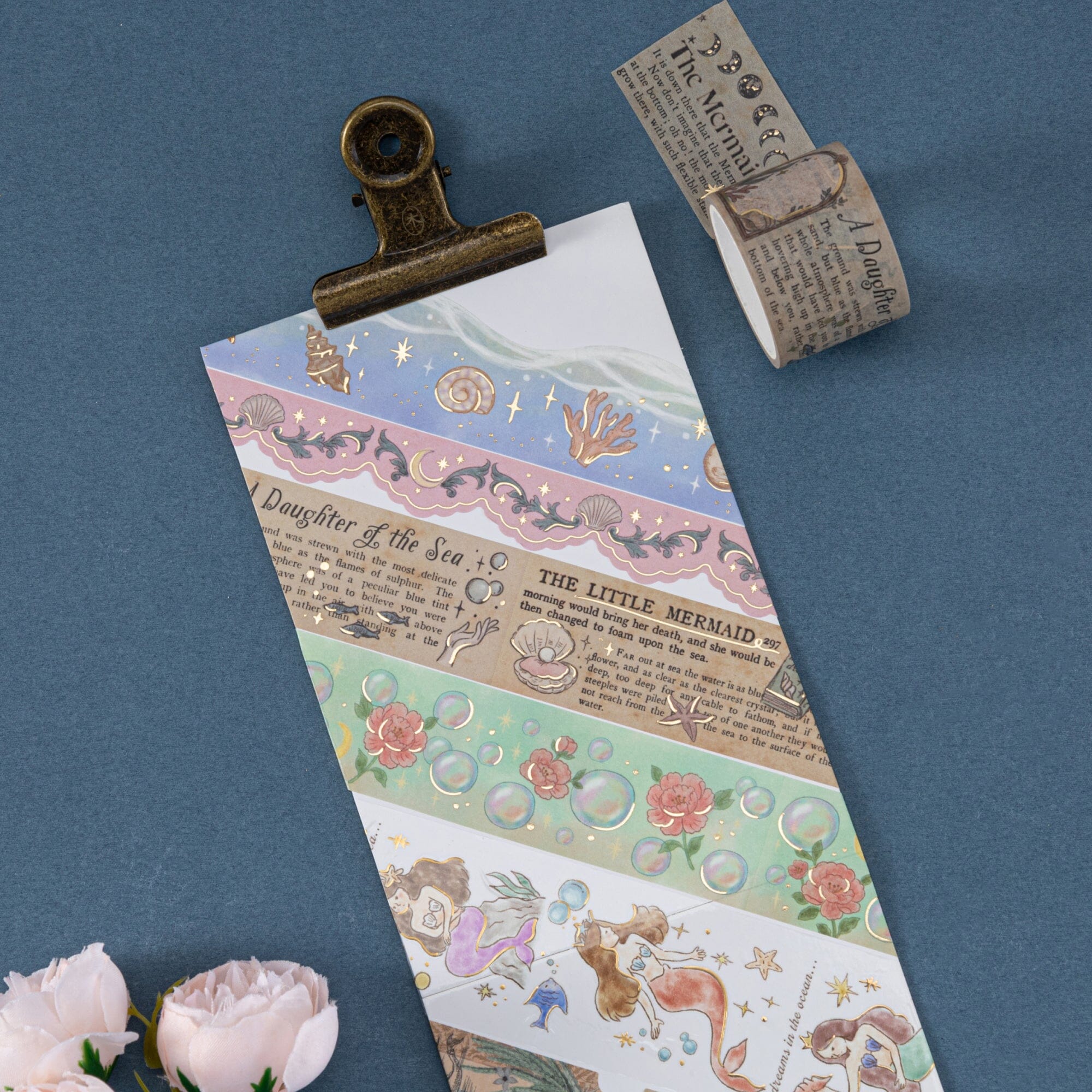 Tsuki ‘Mermaid Mystery’ Washi Tape Set ☾
