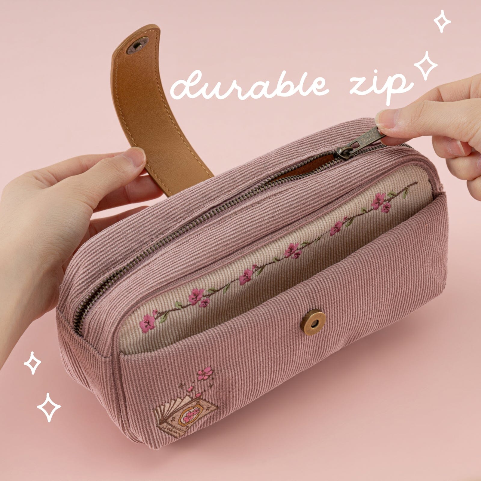 Tsuki ‘Sakura Story’ Pen Pouch ☾