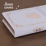 Tsuki ‘Neko Pansy’ Limited Edition Luxury Travel Notebook ☾