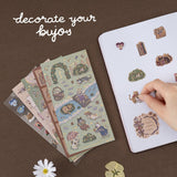 Tsuki ‘Vintage Neko’ Sticker Set ☾