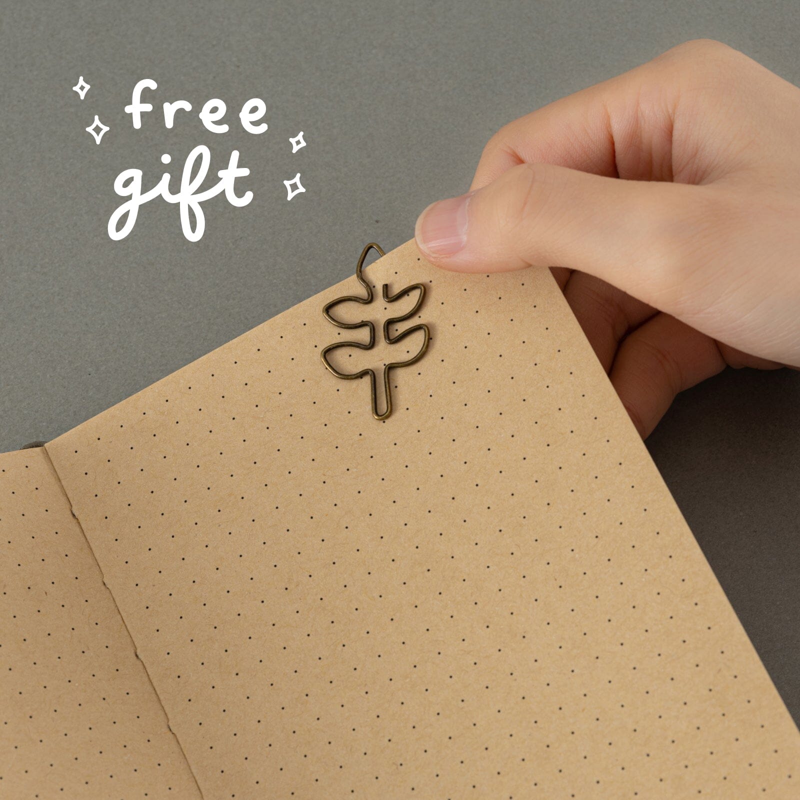 Tsuki ‘Fern Fable’ A6 Kraft Paper Travel Notebook ☾