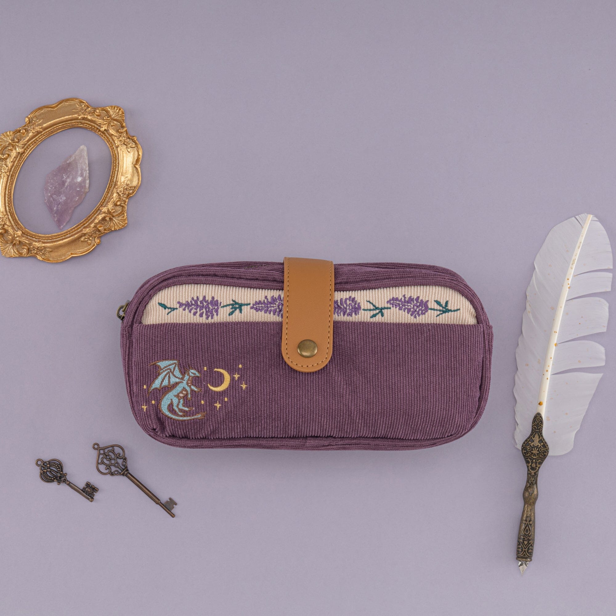 Tsuki ‘Dragon Tales’ Pen Pouch ☾
