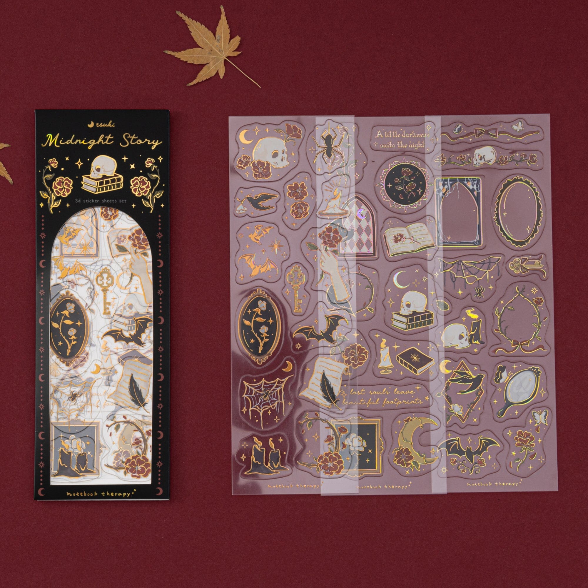 Tsuki ‘Midnight Story’ Sticker Set ☾
