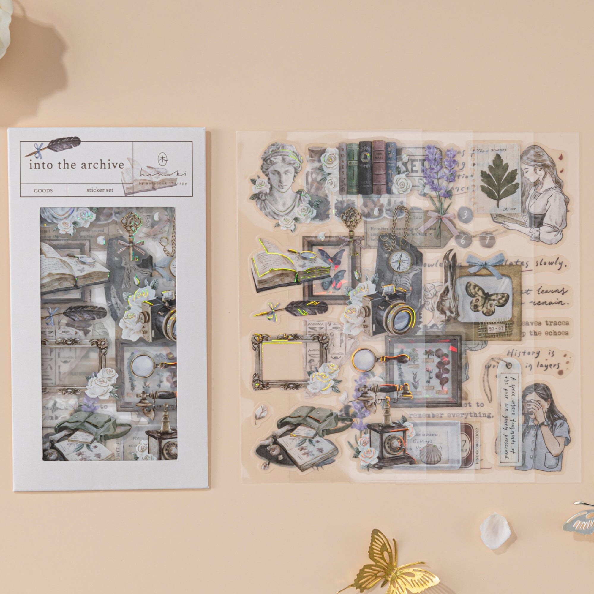 Hinoki - ‘Into the Archive’ Sticker Sheets