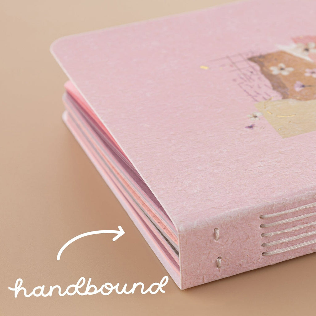 Tsuki Junk Journal Pink Spring Edition Notebook – NotebookTherapy