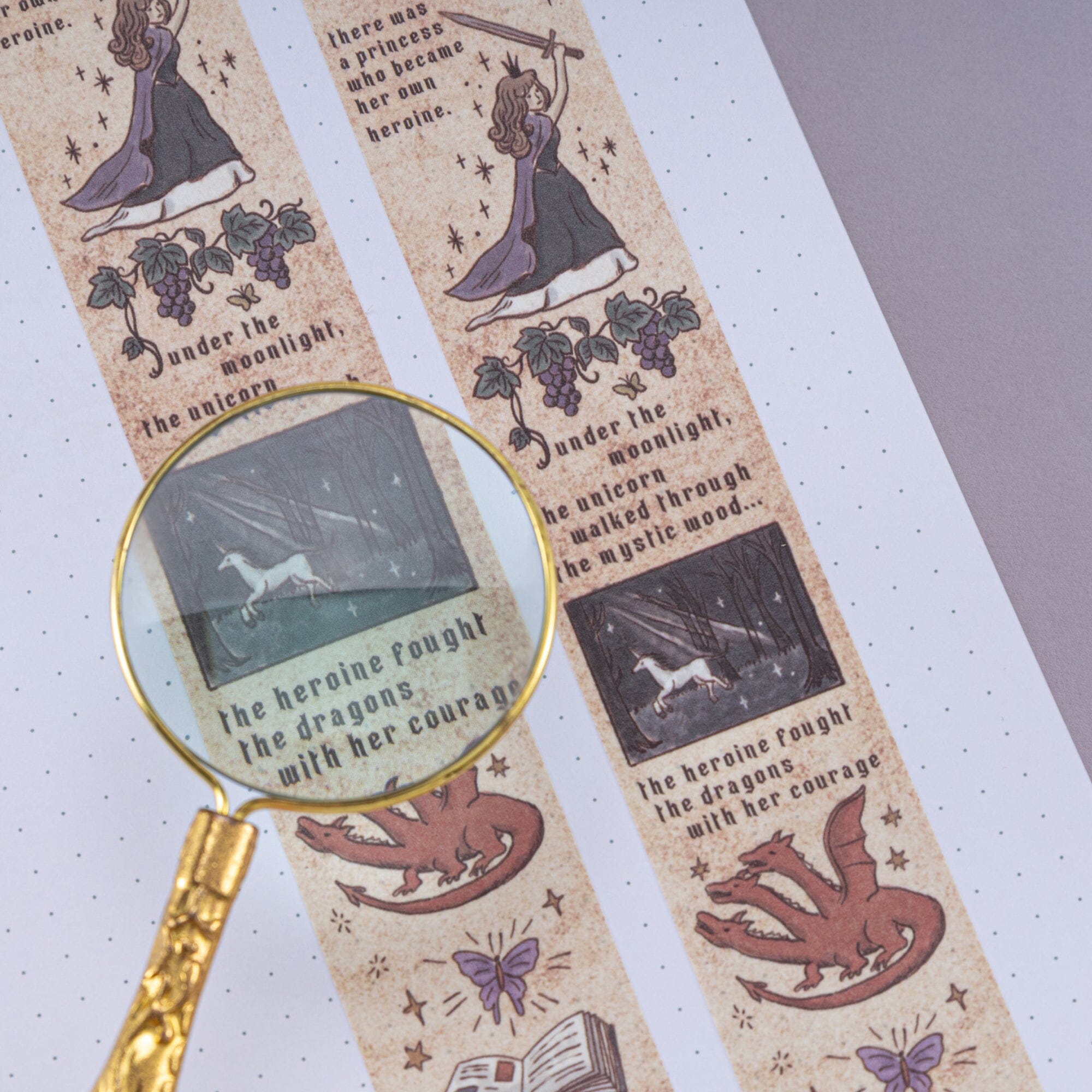 Tsuki ‘Dragon Tales’ Washi Tape Set ☾