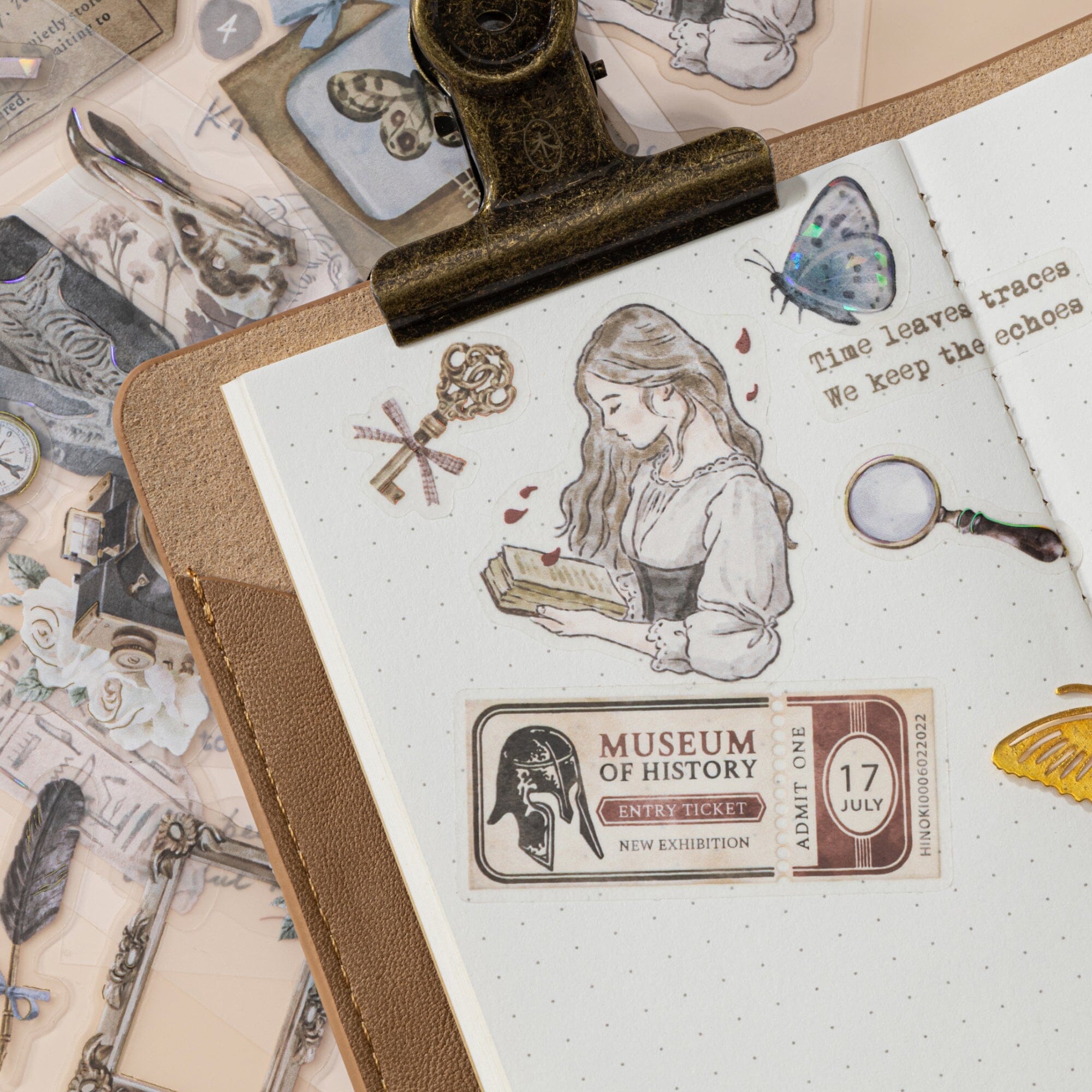 Hinoki - ‘Into the Archive’ Sticker Sheets
