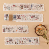 Hinoki - ‘Into the Library’ PET Decorative Tape