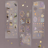 Tsuki ‘Lunar Delivery’ 3D Holographic Foil Luxury Sticker Set ☾