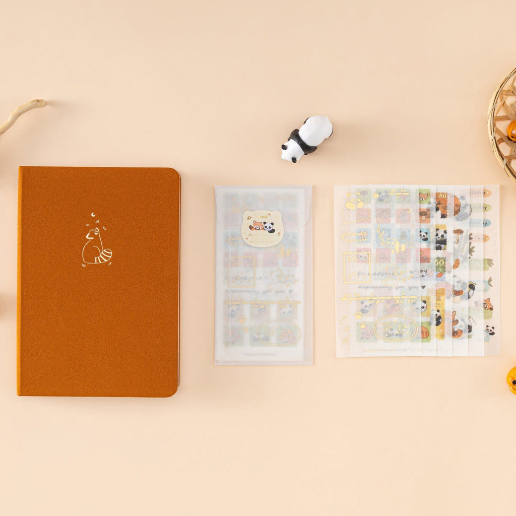 Tsuki ‘Red Panda’ Limited Edition A5 Bullet Journal ☾ – NotebookTherapy