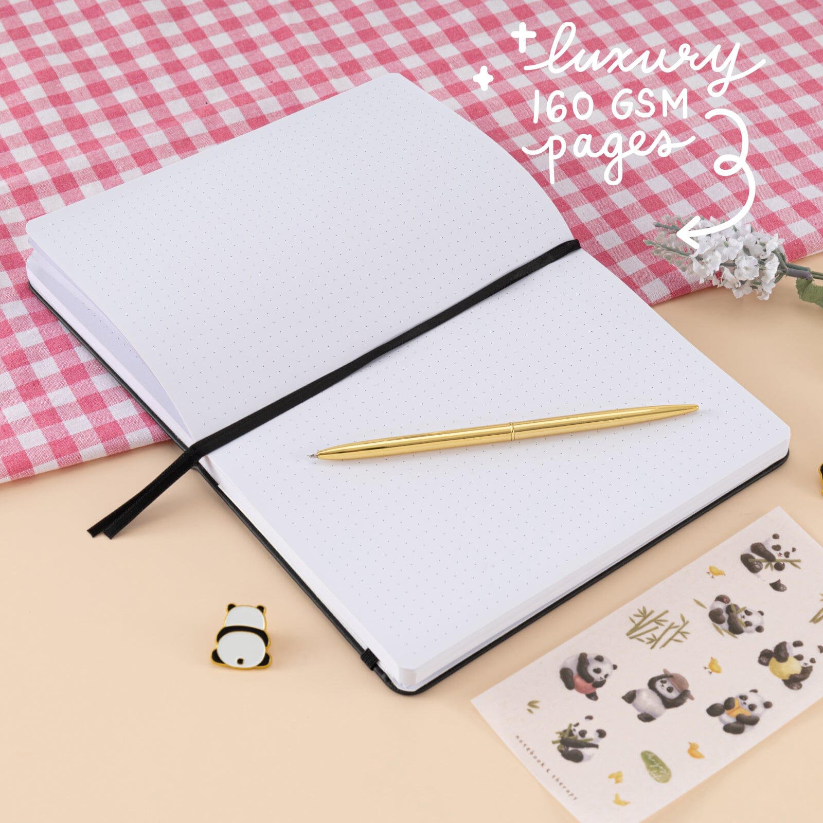 Tsuki ‘Playful Panda’ Limited Edition A5 Bullet Journal ☾