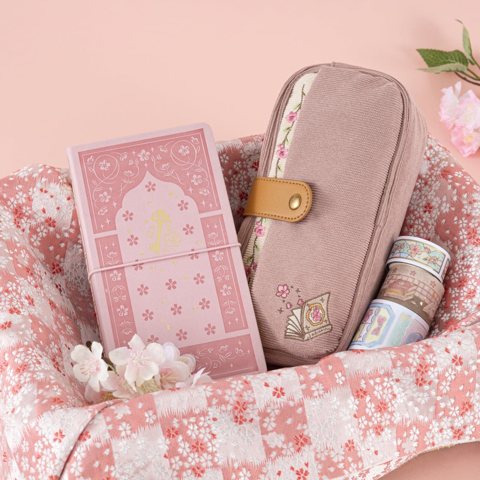 Tsuki ‘Sakura Story’ Pen Pouch ☾