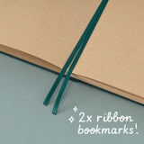 Tsuki ‘Luminous Garden’ Limited Edition Kraft Paper Bullet Journal in A5 ☾