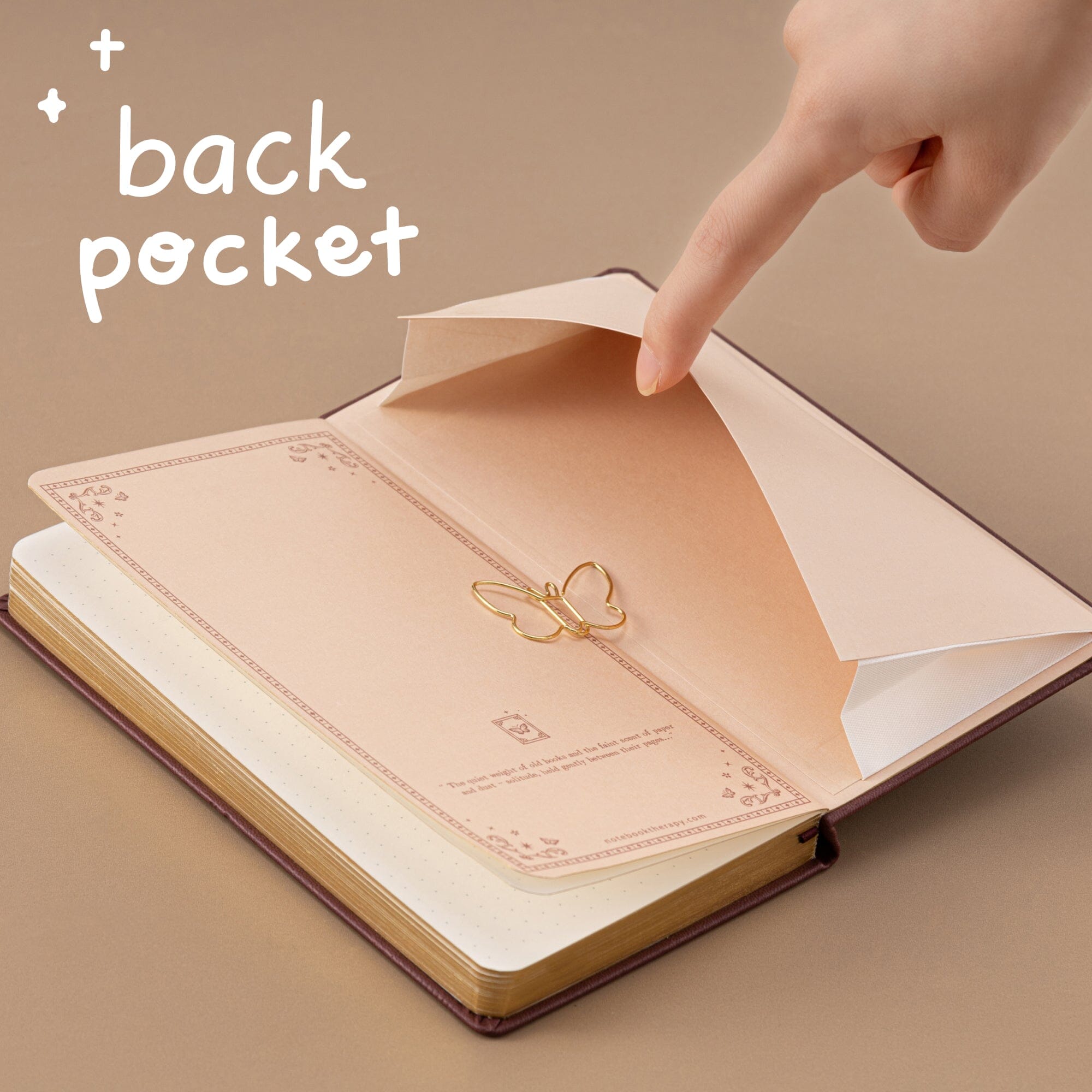 Tsuki ‘Dark Academia’ Travel Notebook ☾