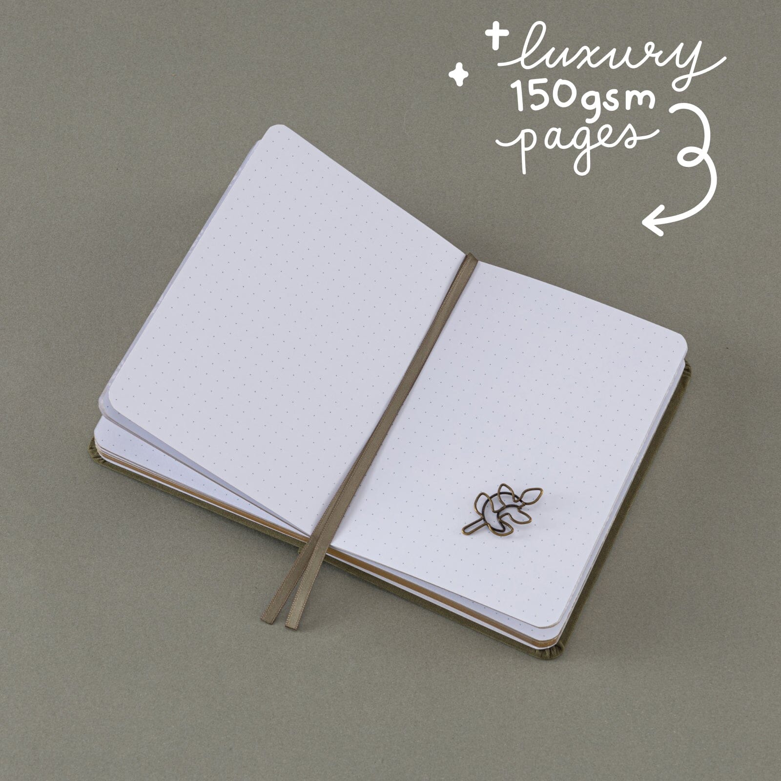 Tsuki ‘Fern Fable’ A6 Luxury Travel Notebook ☾